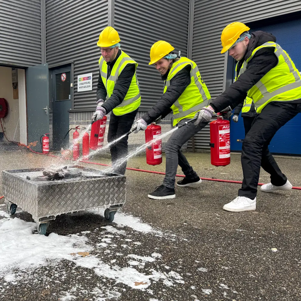 blusoefening tijdens BHV-cursus op locatie Doetinchem NedCert