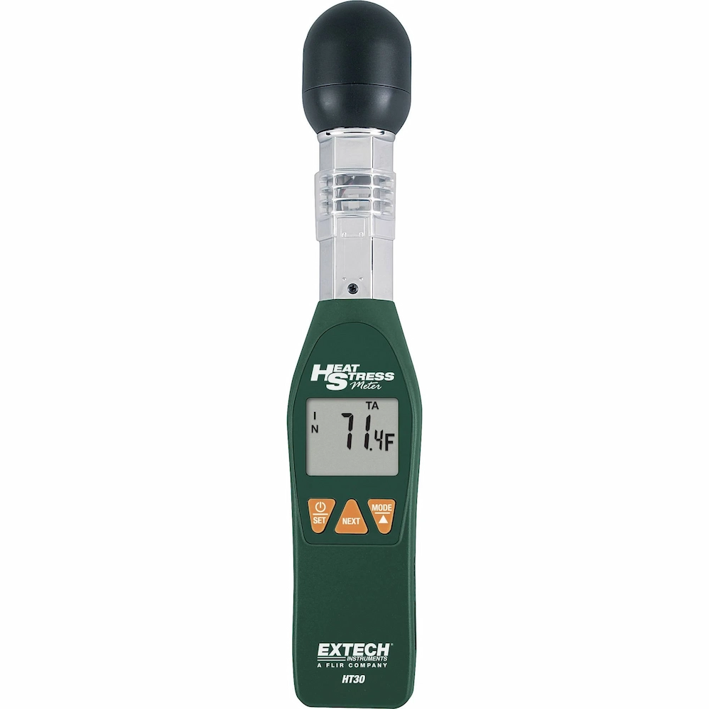 Extech HT30 WBGT Heat Stress Meter gebruikt door NedCert Experts